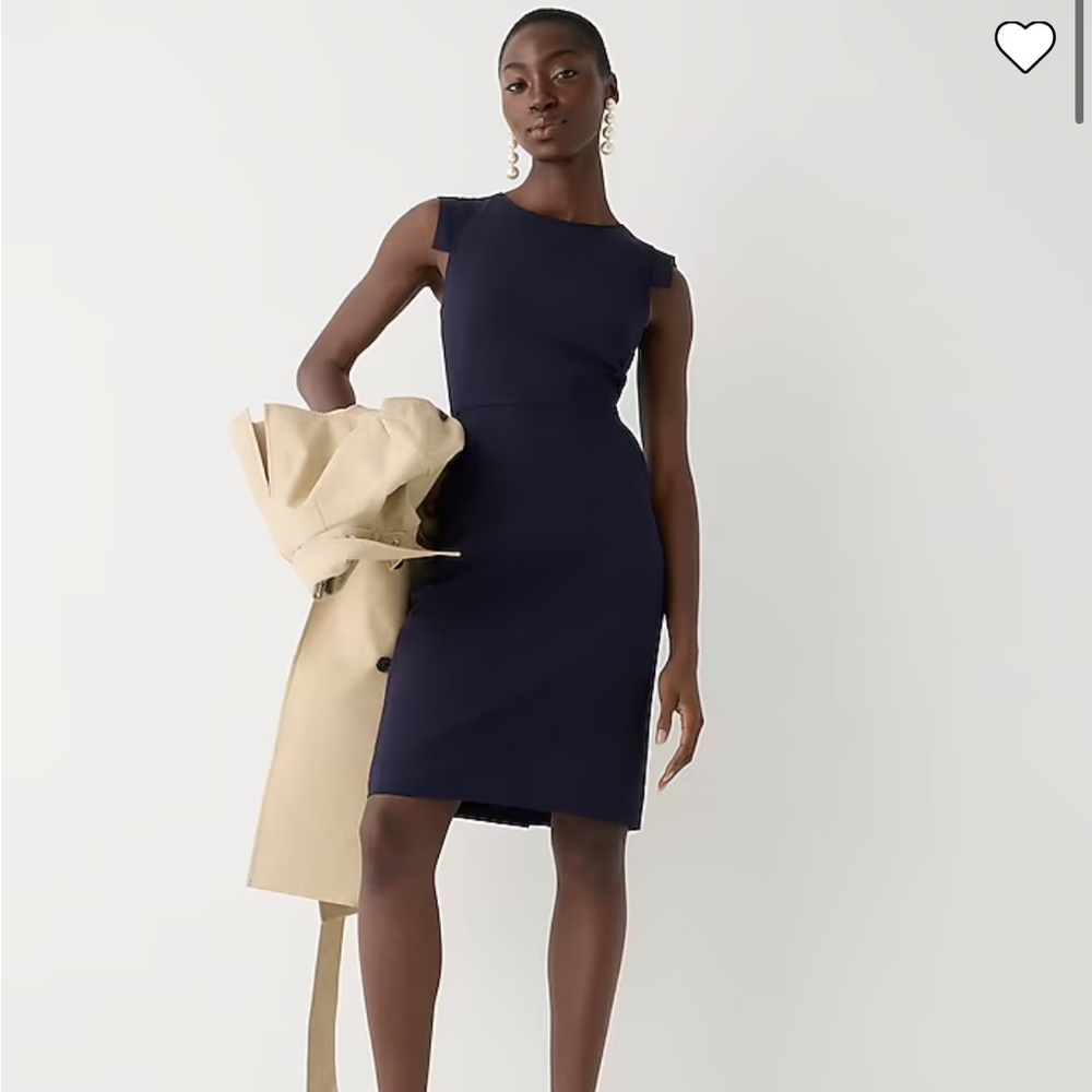 NWT J. Crew Resume Dress Navy Size 4